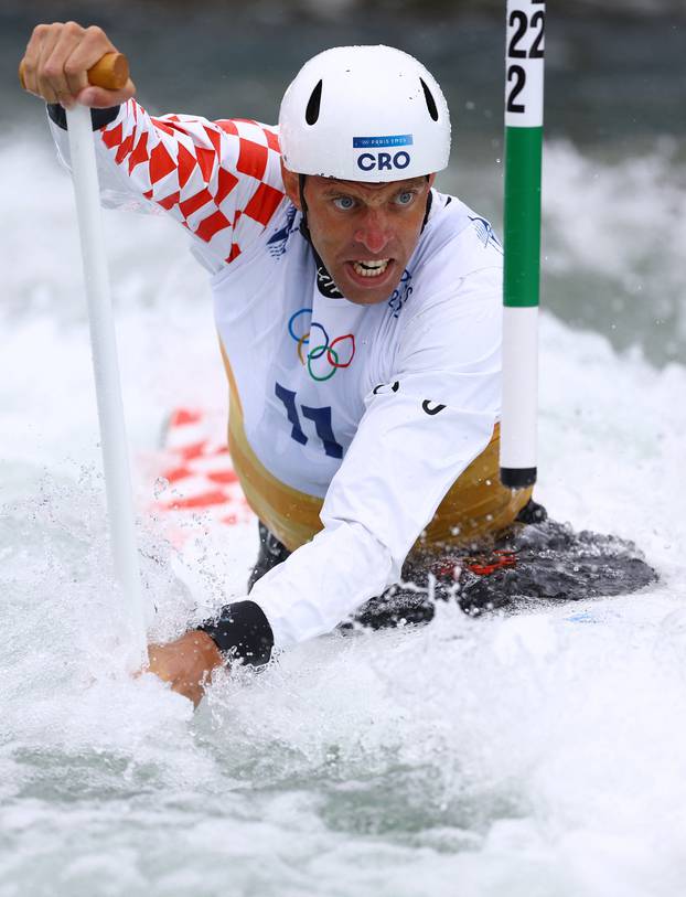 Slalom Canoe - Men's Canoe Single Heats 1st Run