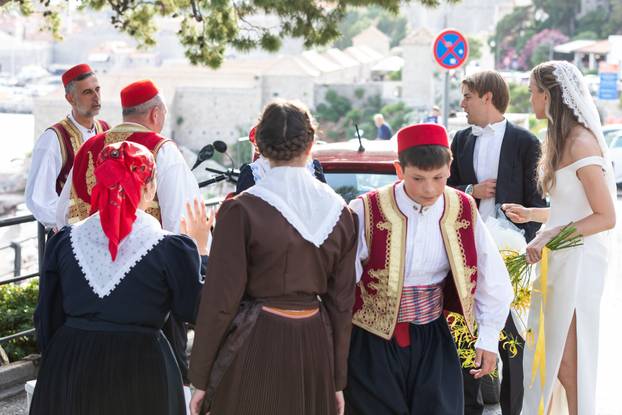 Vjenčanje Borne Sose i Ivone Šimunović u Dubrovniku