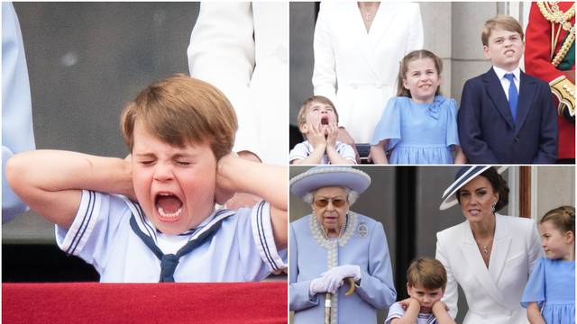 Princa Louisa preplašio avion na kraljičinoj proslavi, a njegova reakcija postala je viralna