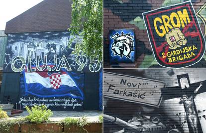 Divna gesta navijača u Petrinji: Osvanuo mural posvećen Oluji