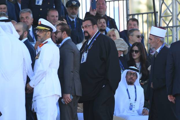 Beograd: Glumac Steven Seagal pratio vojnu paradu u Beogradu 