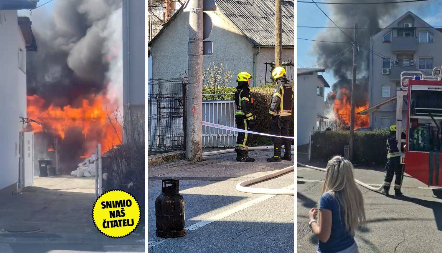 FOTO Pogledajte kako izgleda eksplozija u Zagrebu: U garaži držali bombe, metke, mine...