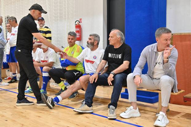 Makarska: Donatorska utakmica veterana Hajduk - Dinamo za Mladena Bartolovića