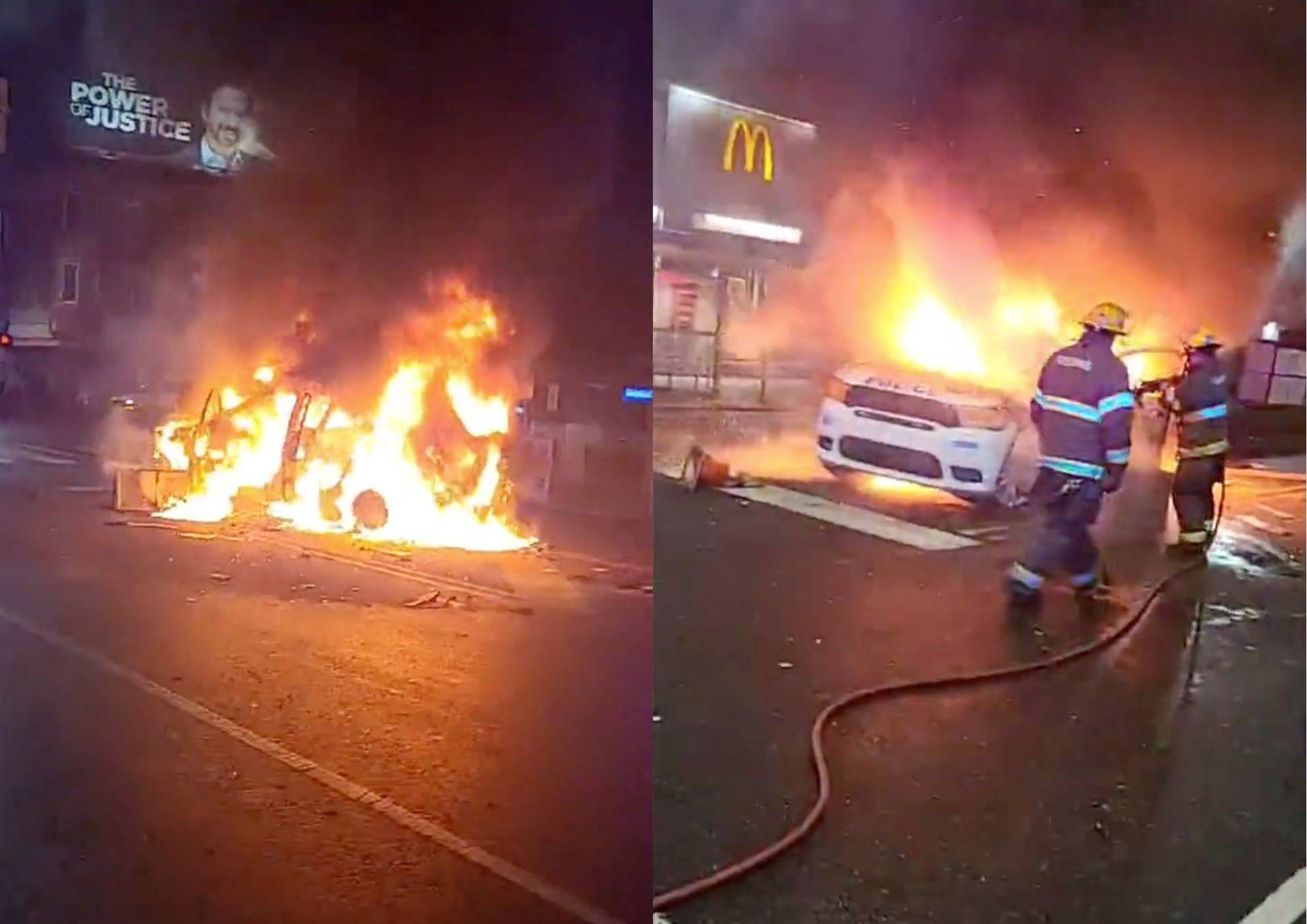 Kaos na ulicama Philadelphije nakon što su policajci ubili Afroamerikanca s nožem u ruci