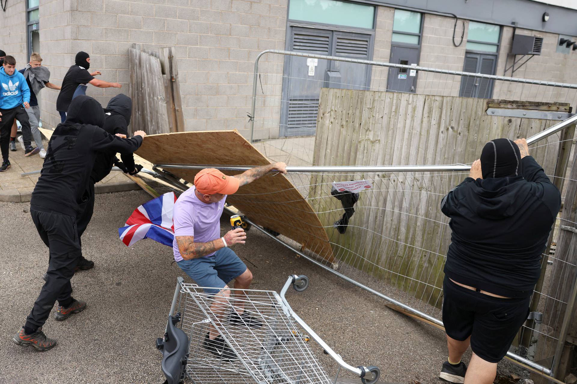 Anti-immigration protests continue to take place around the UK