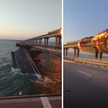 Rusi: Uzrok požara na mostu na Krimu je eksplozija kamiona