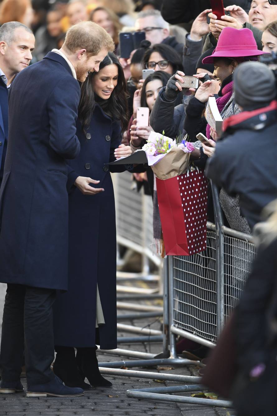 Prince Harry and Meghan Markle Nottingham