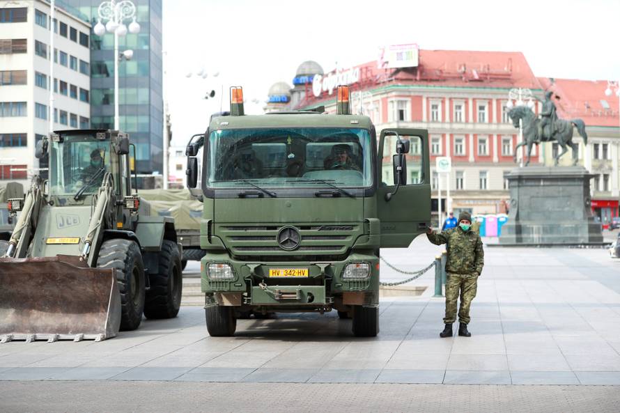 Zagreb: Sanacija centra grada nakon jučerašnjeg potresa