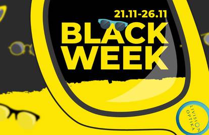 BLACK FRIDAY je Black Week u Livision optikama!