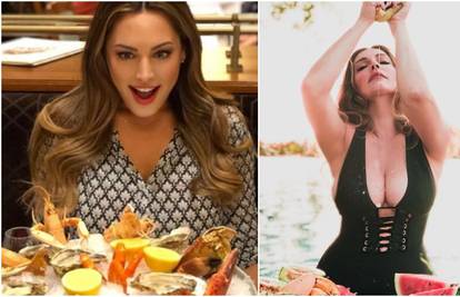 Model Kelly Brook: 'Dečko mi kontrolira što jedem i pijem...'