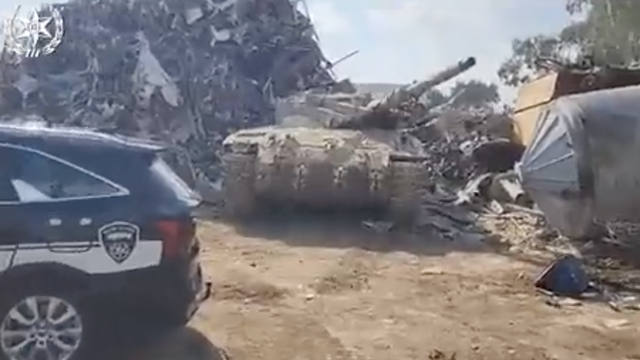 U Izraelu ukrali tenk: Policija ga našla na otpadu starog željeza