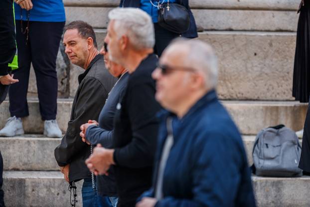 Split: Molitelji na Peristilu okupili su se i ove prve subote u mjesecu