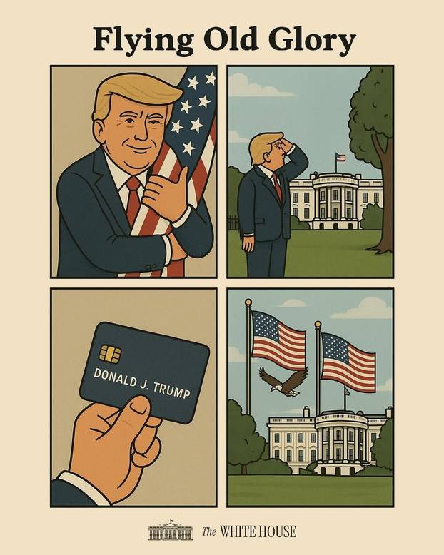 FOTO Službeni profil Bijele kuće šokira krindž fotkama Trumpa: 'Tko to vodi? Je li ovo parodija?'