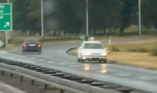 VIDEO Na zagreba&ccaron;koj obilaznici automobil i&scaron;ao krivim smjerom!