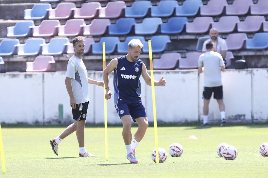 Split: Prozivka i prvi trening Hajduka pod vodstvom Gonzala Garcije
