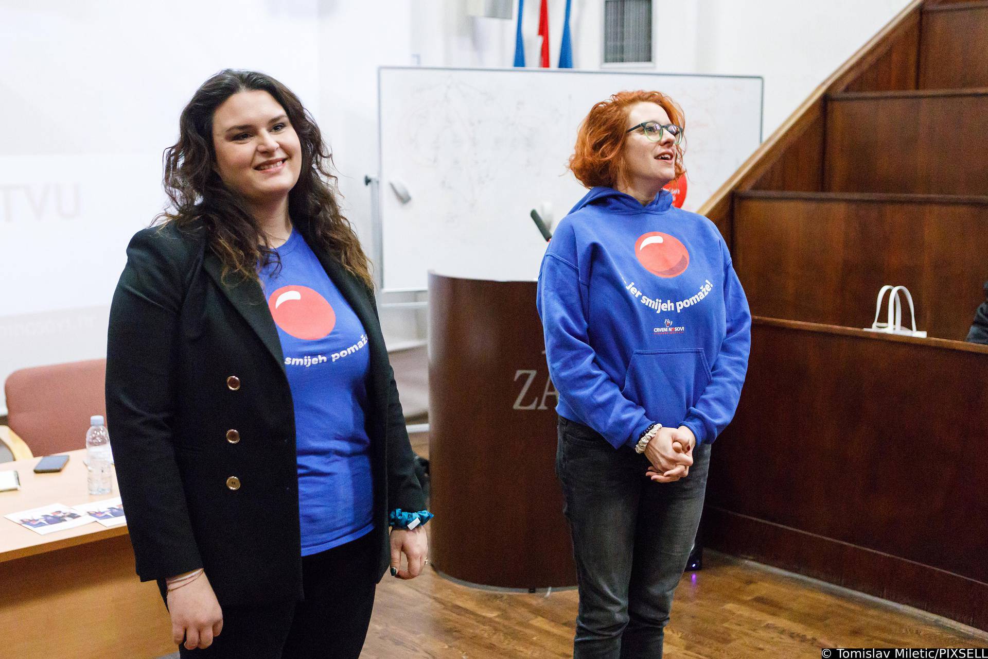 Zagreb: Konferencija za medije udruge Crveni nosovi klaunovidoktori