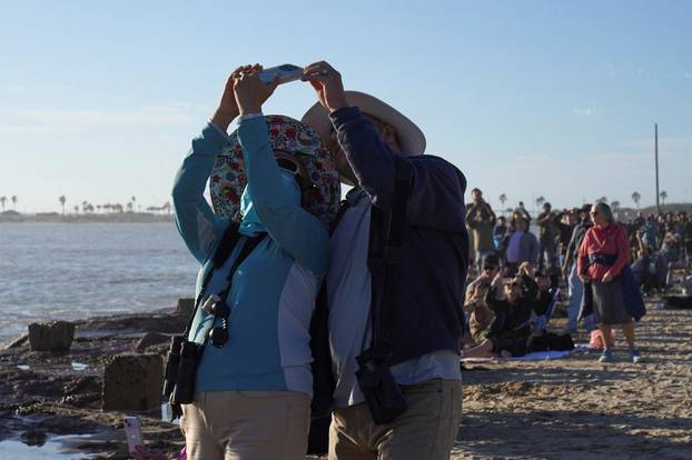SpaceX's rocket launch near Brownsville, Texas