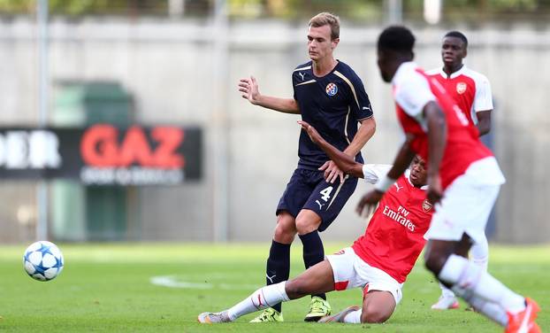 Zagreb: UEFA Liga mladih, skupina F, 1. kolo, GNK Dinamo - Arsenal FC