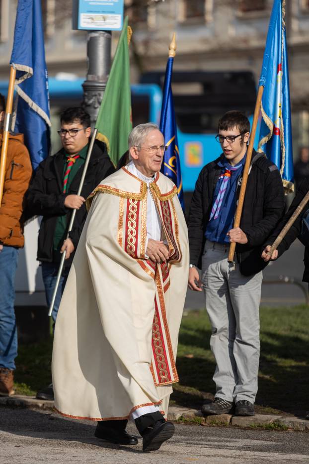 Zagreb: Predsjednik Sabora na ceremoniji donošenja Betlehemskog svjetla mira