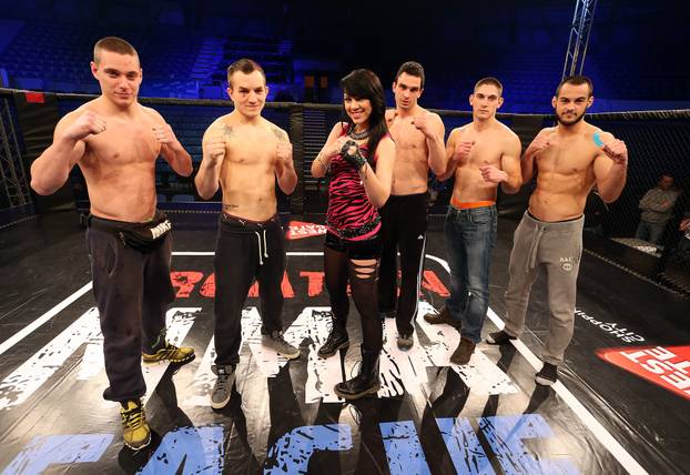 Zagreb: Žanamari Lali? s borcima MMA lige