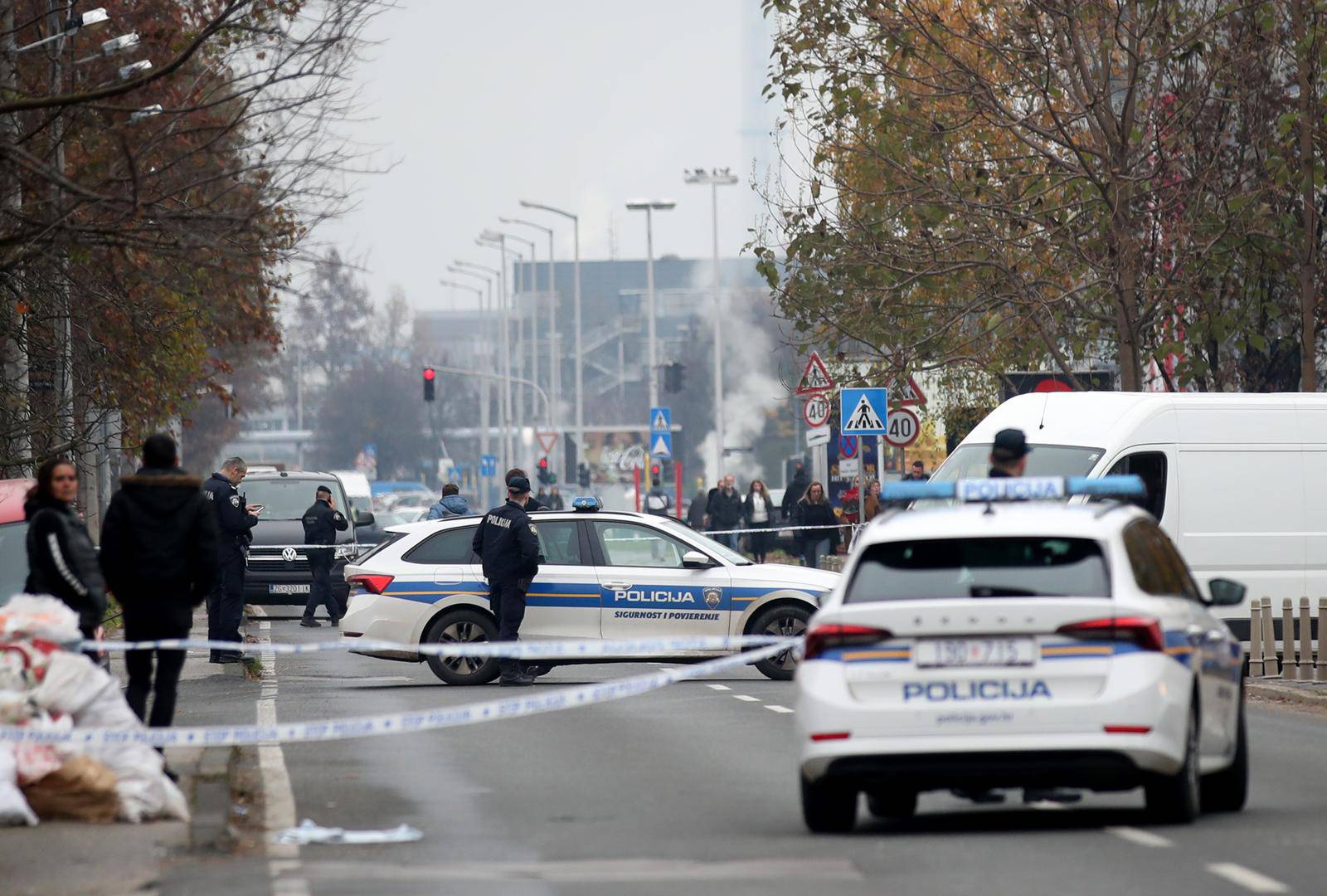 Zagreb: Policijski očevid na Donjim Sveticama gdje je došlo do pucnjave