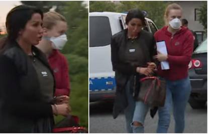 'Procurila' snimka uhićenja: U lisicama Tijana stigla u postaju