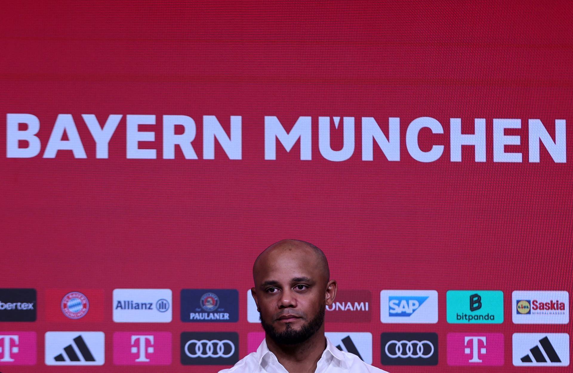 Bayern Munich present new coach Vincent Kompany