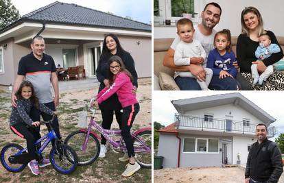 Naš dom na djedovini: Dvije obitelji iz Aržana uz poticaje od 120 tisuća kuna izgradile kuće