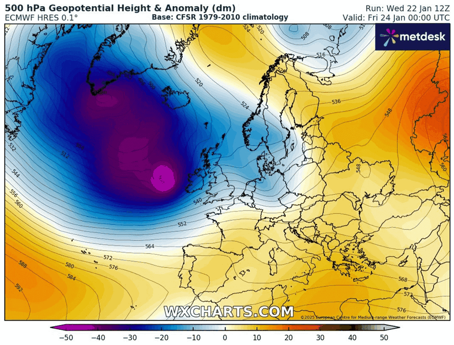 Stiže Éowyn, oluja stoljeća: Bit će silovita zbog 'bombogeneze', meteorolozi pale crveni alarm!