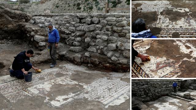 Star je 1800 godina: U Izraelu otkrili veliki tajanstveni mozaik