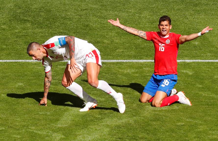 World Cup - Group E - Costa Rica vs Serbia