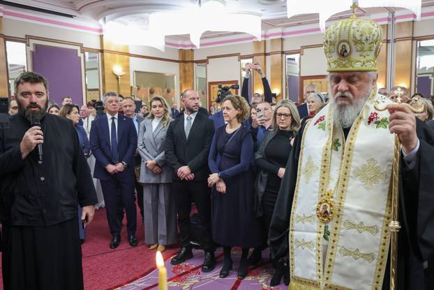 Zagreb: Primanje u prigodi pravoslavnog Božića priredilo je Srpsko narodno vijeće
