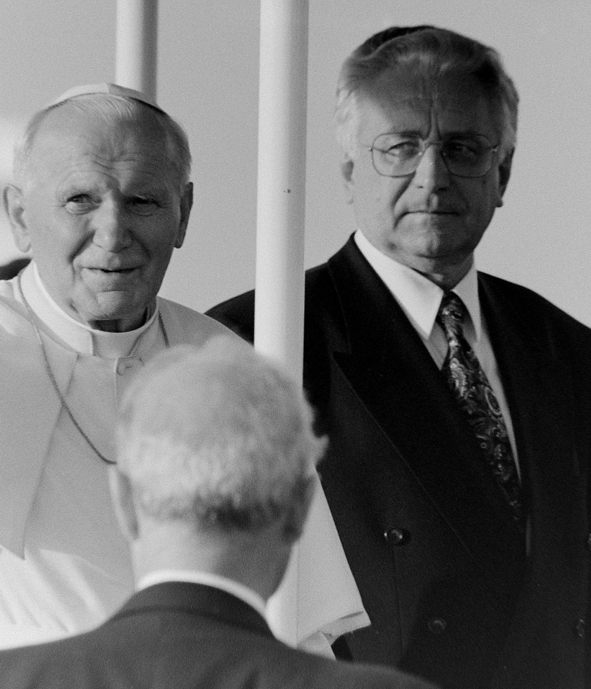 Papa u Zagrebu, 1994.