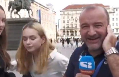 Ovo nije bilo damski: Talijanski novinar intervjuirao djevojku u centru Zagreba, ona pljunula!?