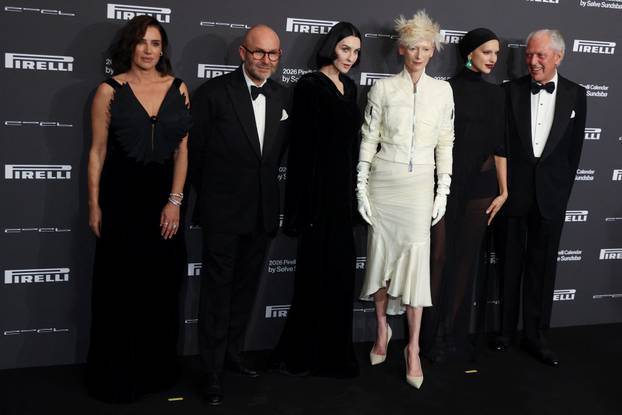 Launch of the 2026 Pirelli Calendar at Municipal House in Prague