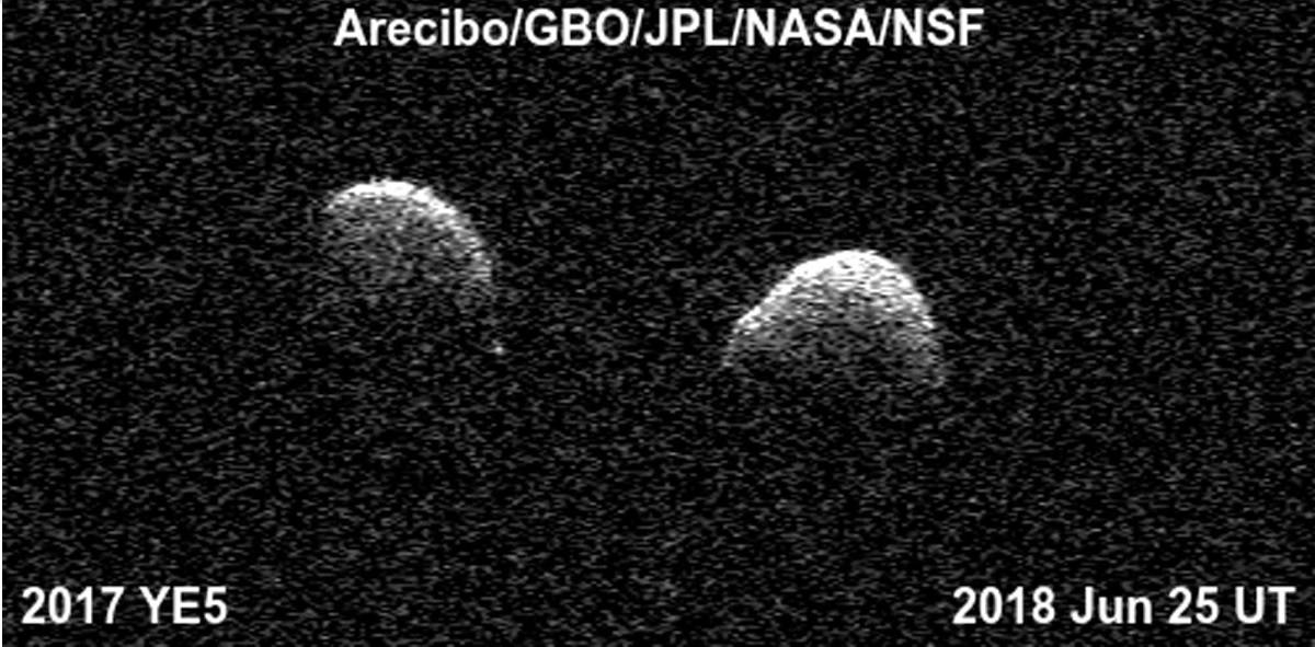 Asteroid koji je projurio pored Zemlje imao je 'brata blizanca'