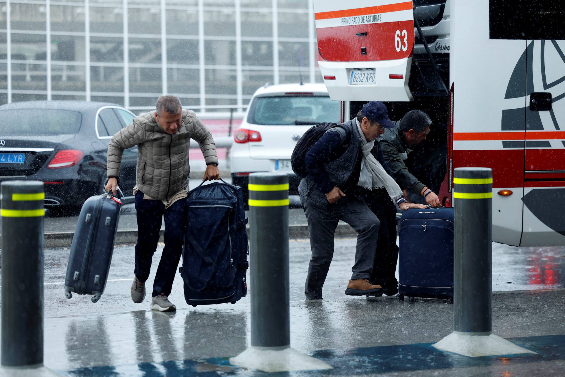 Flights affected by Storm Kirk at Bilbao Airport in Loiu