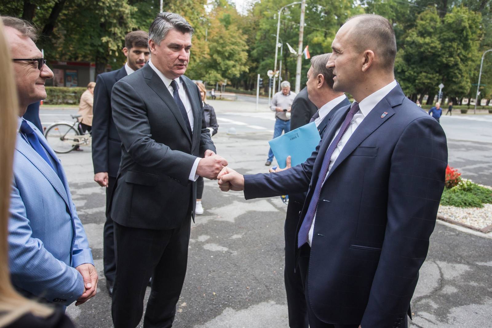 Predsjednik Milanović na svečanoj sjednici Gradskog vijeća Grada Donjeg Miholjca