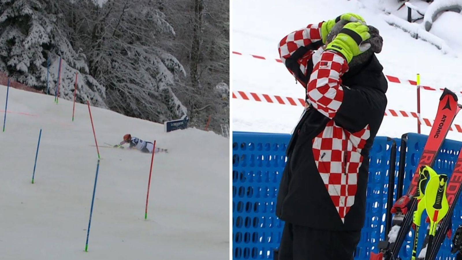 Snježni kaos na Sljemenu: FIS otkazao utrku nakon nastupa 19 skijaša. Staza ipak nije izdržala