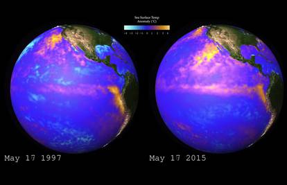 Animacija otkriva koliko je El Nino sličan onome iz 1997.