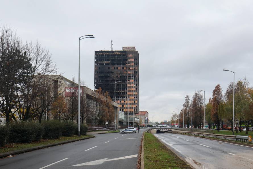 Zagreb: Započeo je očevid nebodera Vjesnik