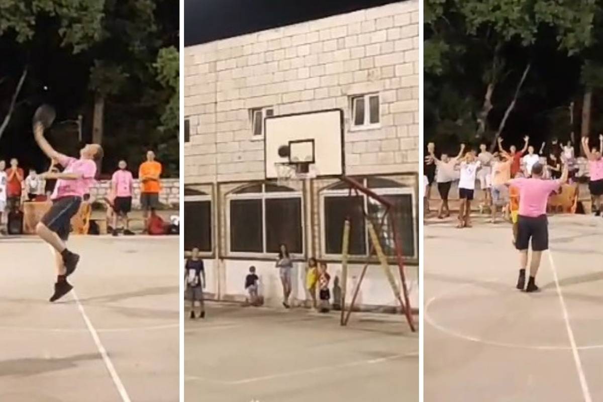 Spektakularni koš na turniru u Dubrovniku: Ovo se rijetko viđa