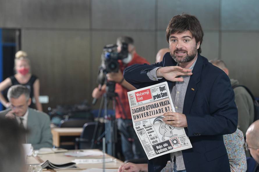 Zagreb: Snimanje 4. sezone TV serije Crno bijeli svijet