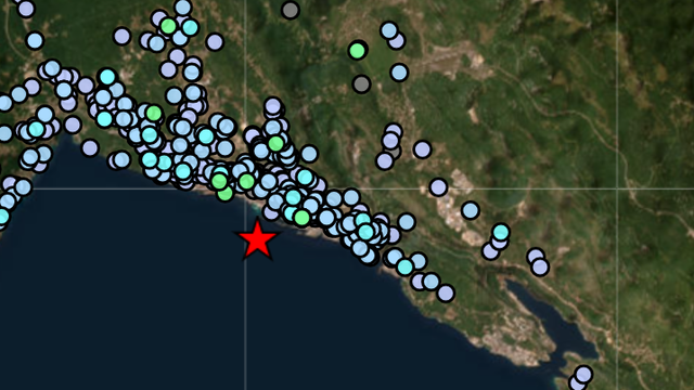 Potres kod Rijeke 2.4 Richtera: 'Odjeknulo je poput bombe!'