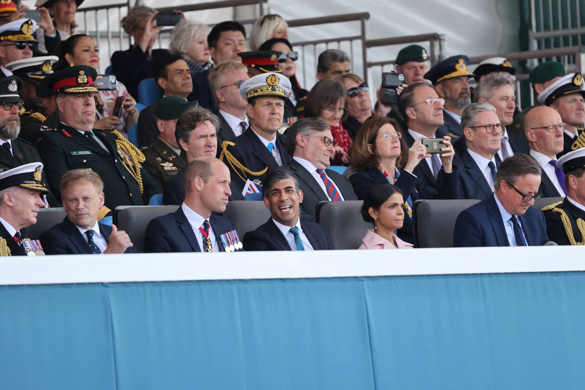 Commemorative event for the 80th anniversary of D-Day, in Portsmouth