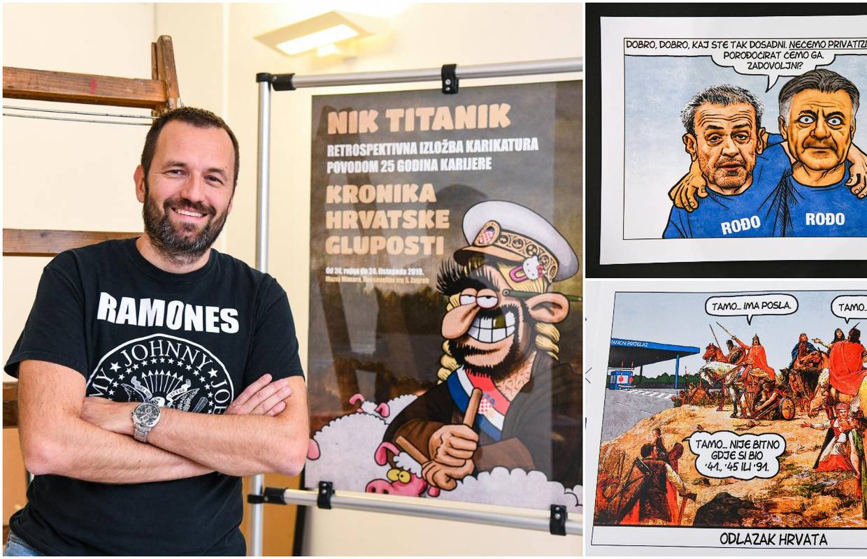 Nik Titanik: 'Bušili su mi gume na automobilu zbog karikatura'