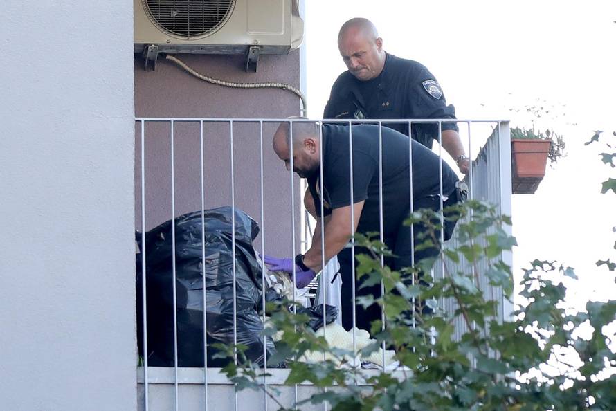 Zagreb: Kriminalistička policija u istrazi stambene zgrade na Srednjacima