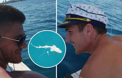 Baby shark kod Splita: Hrvatski rukometaši ulovili morskog psa