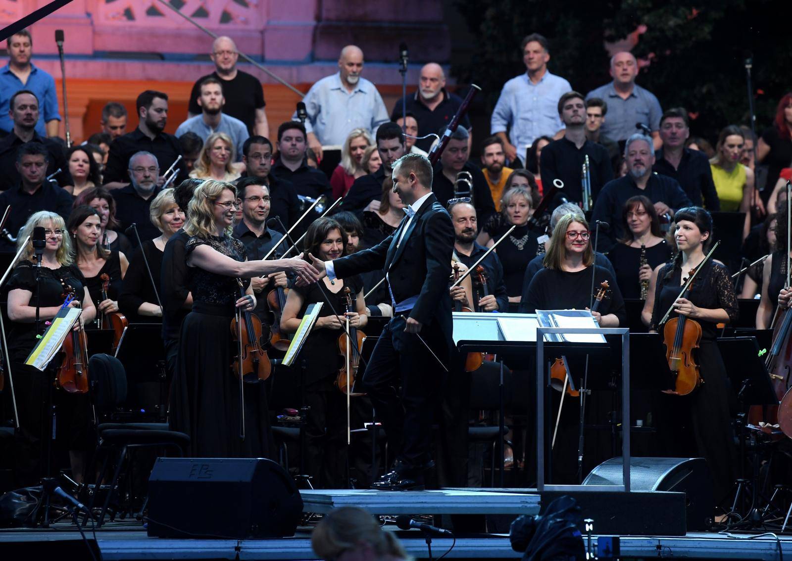 Koncert  Simfonijskog orkestra HRT-a na Trgu kralja Tomislava u sklopu programa Zagreb Classic