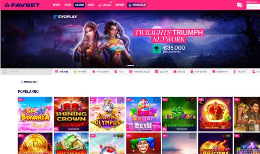 Favbet Casino - Detaljan Pregled za Hrvatske Igrače